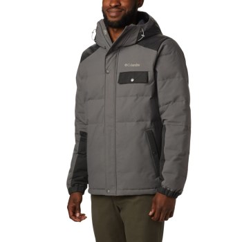 Columbia Muške Jakne - Winter Challenger Hooded Down Zelene | UEGX-59128